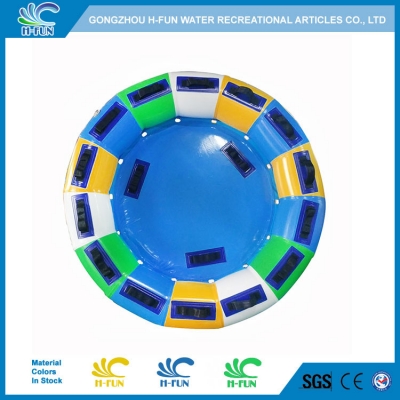 Плот для водной горки на 3 человека из ПВХ-брезента толщиной 0,9 мм 