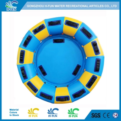 Плот для водной горки на 3 человека из ПВХ-брезента толщиной 0,9 мм 