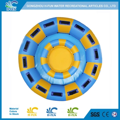 Лодка-рафт для аквапарка с подушками безопасности, 4 места 