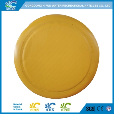 Круглый плот для всей семьи в аквапарке с ременной ручкой 