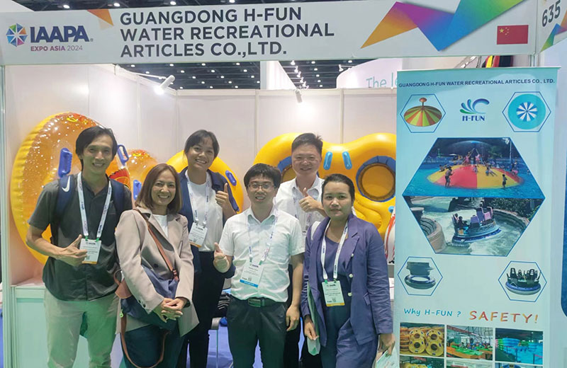 Guangdong H-Fun посетила выставку IAAPA Expo Asia 2024 и посетила партнеров