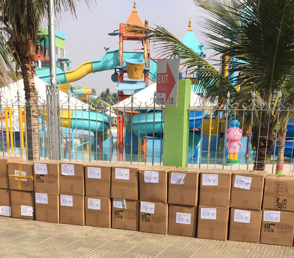  H-Fun поставил рекреационные товары для пакистанского аквапарка